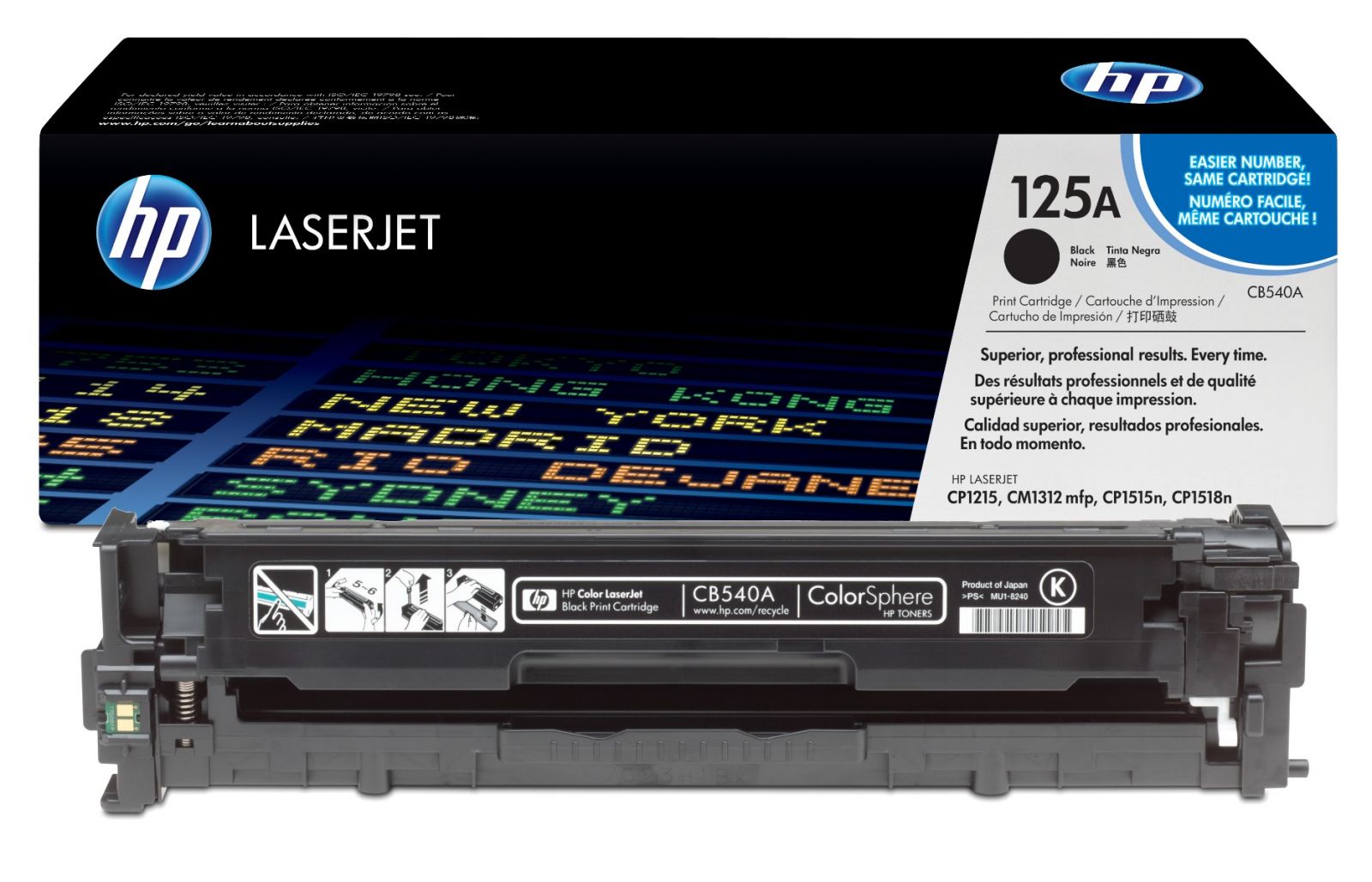 HP toner CB540A fekete HP toner CB540A fekete